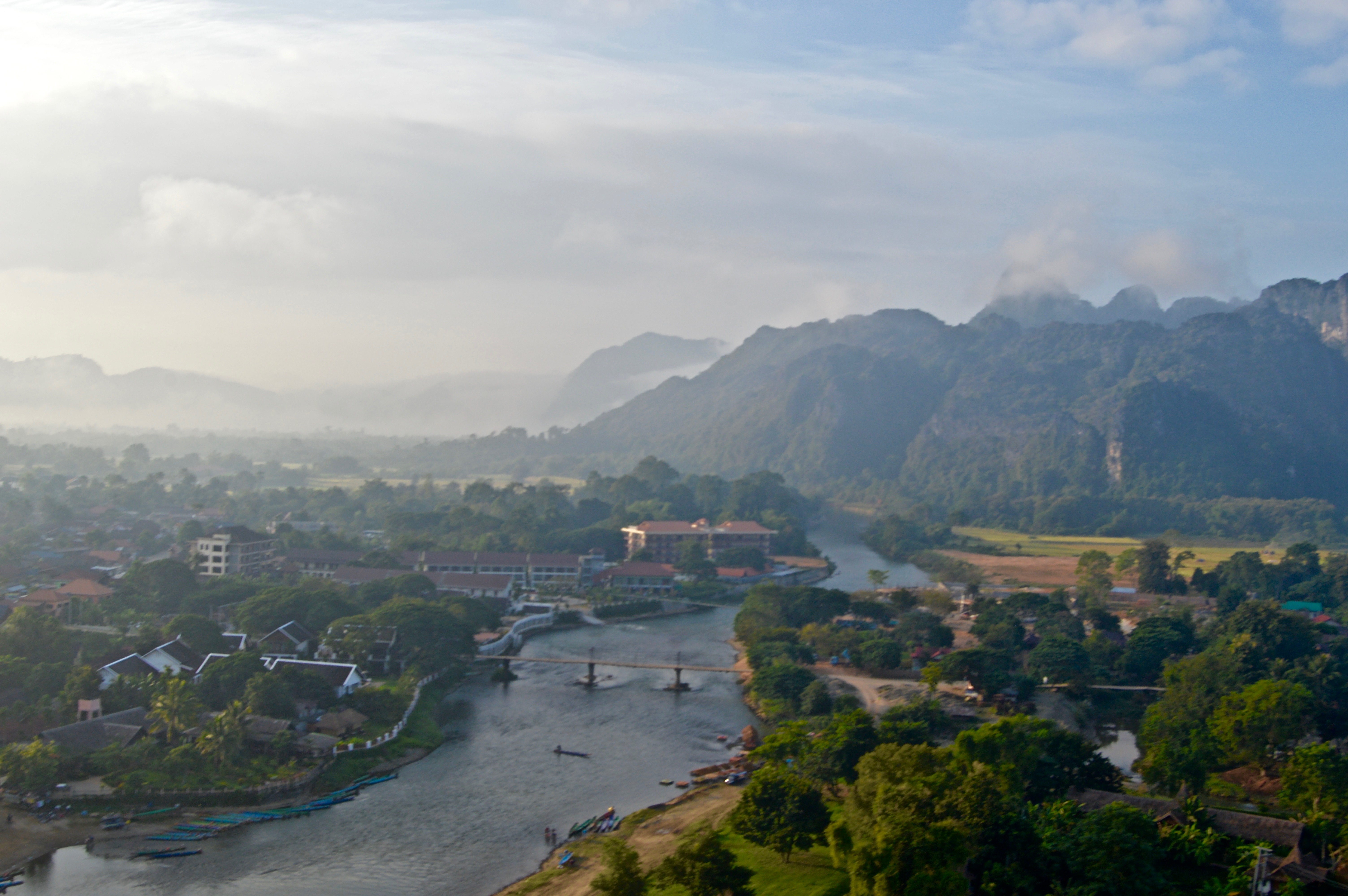 Soaring Over Vang Vieng: A Photo Gallery