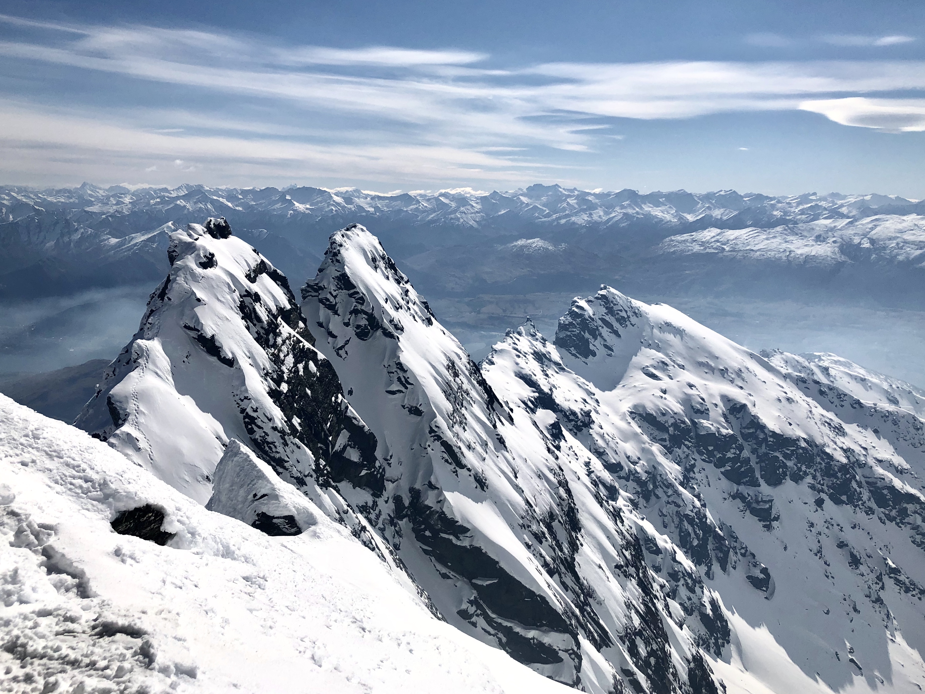 Single Cone Day Trip: climbing and skiing the highest peak in The Remarkables range